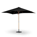 Luxe Baska Outdoor Rectangular Umbrella - Arashi Black
