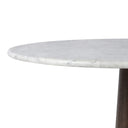 Brio Bar Counter Table - Honed White Marble Bar