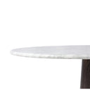 Brio Bar Counter Table - Honed White Marble Counter