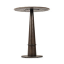 Brio Bar Counter Table - Warm Grey Marble Bar