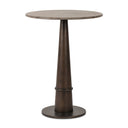 Brio Bar Counter Table - Warm Grey Marble Bar