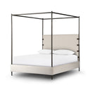 Solara Anderson Canopy Bed - Queen Knoll Natural