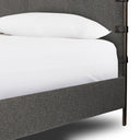 Solara Anderson Canopy Bed - Queen Knoll Charcoal