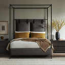 Verity Leigh Canopy Bed - Queen San Remo Ash