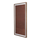 Artisan Touch Kuba I by FH Art Studio - 48X28 Rustic Walnut