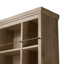 Valeria Alistair Bookcase - Worn Oak Veneer