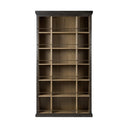 Valeria Alistair Bookcase - Smoked Black Veneer