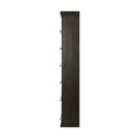 Valeria Alistair Bookcase - Smoked Black Veneer