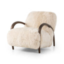 Seraphine Sandro Chair - Champagne Mongolian Fur
