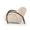 Seraphine Sandro Chair - Champagne Mongolian Fur