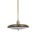 Verity Huston Pendant - 12 Brass Finish Industrial Style - Default Title