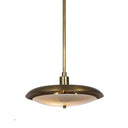 Verity Huston Pendant - 12 Brass Finish Industrial Style - Default Title