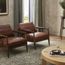 Vesper Warren Chair - Dulane Mahogany