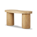 Verity Leeds Desk - Blonde Oak Veneer