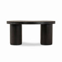 Verity Leeds Desk - Ebony Veneer