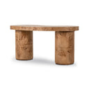Verity Leeds Desk - Caramel Burl