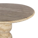 Alaric Figueroa Dining Table - 42 Light Beige Travertine