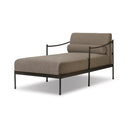 Opulent Outdoor Chaise - Ambro Stripe