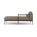 Opulent Outdoor Chaise - Ambro Stripe