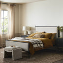 Verity Xander Bed - King Savoy Parchment