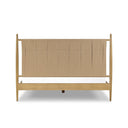 Aveline Richard Bed - Queen Burnished Parawood