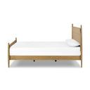 Luxe Haven Richard Bed - Queen Burnished Parawood