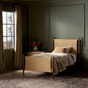 Luxe Haven Richard Bed - Twin Almond