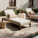 Vesper Outdoor Chaise - Alessi Linen