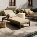 Vesper Outdoor Chaise - Alessi Buff