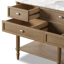 Alaric Toulouse Single Wide Vanity - Washed Blonde Oak Veneer