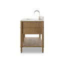 Alaric Toulouse Single Wide Vanity - Washed Blonde Oak Veneer