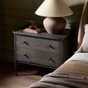 Luxe Franny Nightstand - Espresso Oak