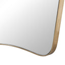 Luxe Living Merona Mantel Mirror - Polished Brass