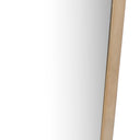 Contemporary Merona Wall Mirror - Polished Brass