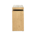 Elegant Matthes Console Table - 94 - Worn Oak Veneer