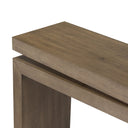 Arista Matthes Console Table - 94 - Rustic Grey Veneer