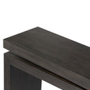 Sommers Console Table - 94 - Smoked Black Veneer