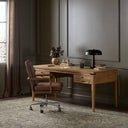 Zenith Bergstrom Desk - Warm Natural Oak