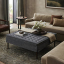 Verano Cole Large Ottoman - Broadway Denim