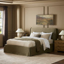 Luxe Haven Wyndham Bed - King Broadway Olive