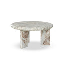 Vero Dakota Nesting Coffee Table - Large Creamy Taupe Marble Solid