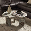 Vero Dakota Nesting Coffee Table - Large Creamy Taupe Marble Solid