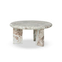Vero Dakota Nesting Coffee Table - Large Creamy Taupe Marble Solid