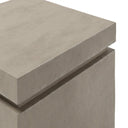 Veridian Outdoor Square Propane Enclosure - Natural Concrete