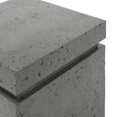Veridian Outdoor Square Propane Enclosure - Pewter Concrete