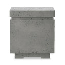 Veridian Outdoor Square Propane Enclosure - Pewter Concrete