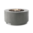 Aveline Outdoor Fire Table - Pewter Concrete Propane