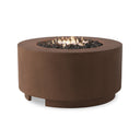 Aveline Outdoor Fire Table - Clay Concrete Natural Gas