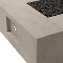 Verity Outdoor Fire Table - Natural Concrete Propane
