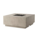 Verity Outdoor Fire Table - Natural Concrete Propane